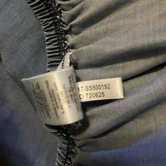 Tommy Bahama Women’s Chambray Off the shoulder Midi dress WITH POCKETS! - Picture 6 of 6